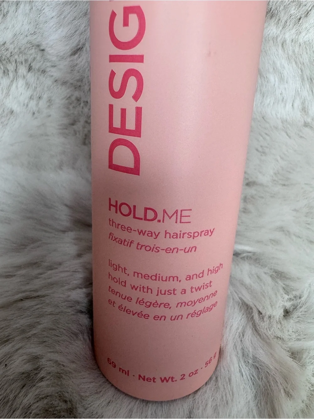 Design.Me Hold.Me Travel Case with Pink Bottle